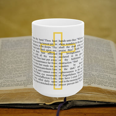 Psalm 88 Full Text - 15oz Coffee Mug